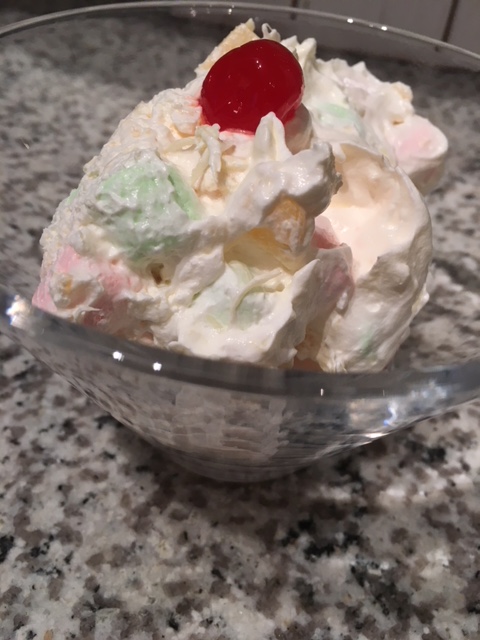 Recipe:  Christmas Winner – Ambrosia&nbsp;Salad